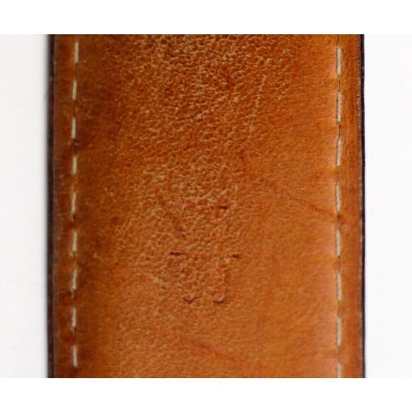 Martin Dingman BROWN GENUINE LEATHER 1 1/8"Wd CASUAL DRESS MEN'S BELT Sz 38(38A - Picture 10 of 15